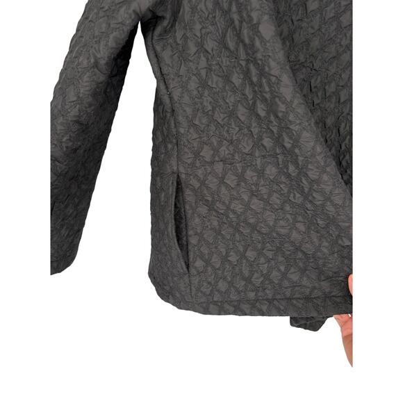 Susan Bristol Full Zip Textured Jacket Faux Fur Collar Fleece Lined XL Outdoors - Picture 8 of 11